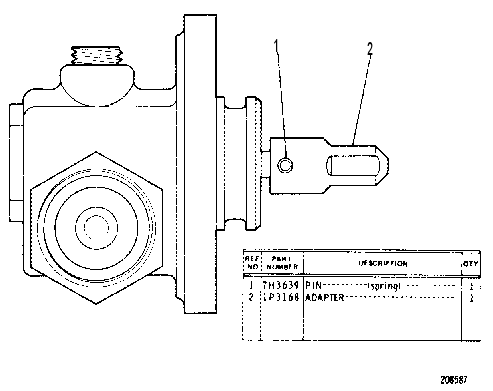 TACHOMETER DRIVE GROUP 6N8161 CAT