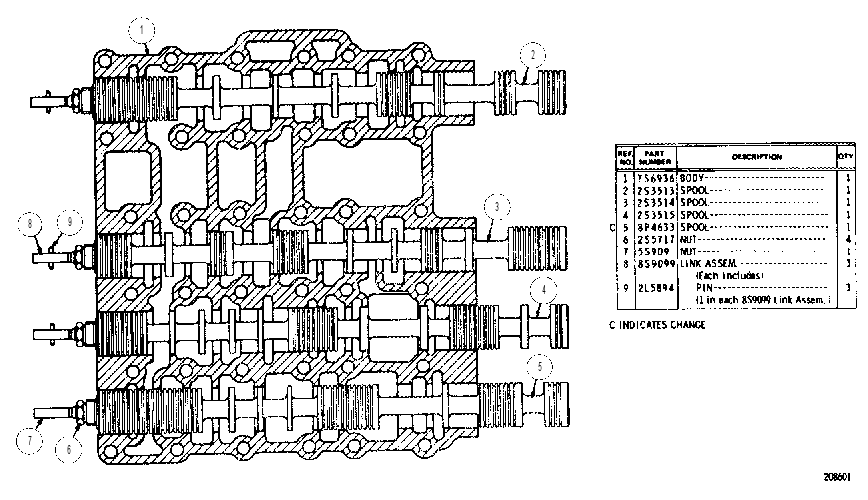 SELECTOR VALVE GROUP 7S6937 CAT