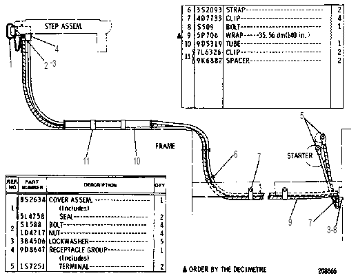 RECEPTACLE GP 9D5485 CAT