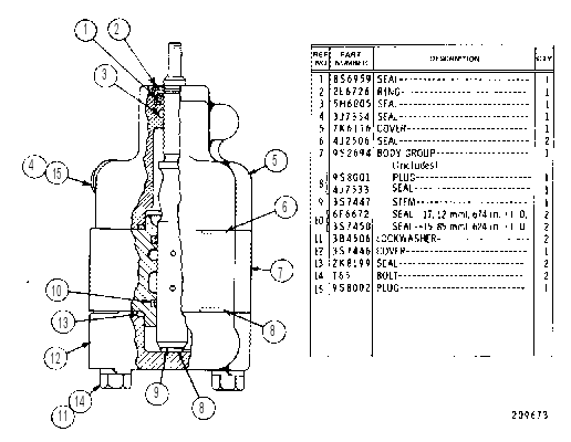 Клапан управления тормозом 3G2228 CAT