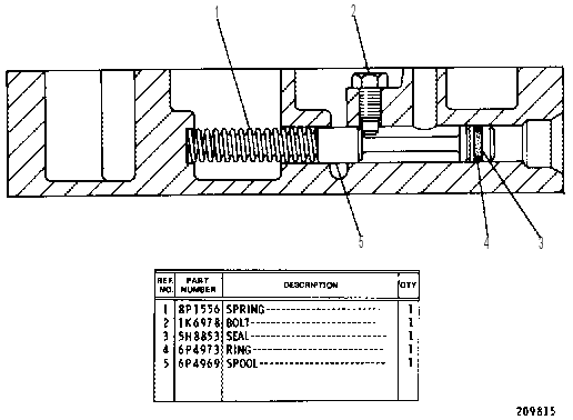 VALVE GP-NEUTRALIZER 6P5141 CAT