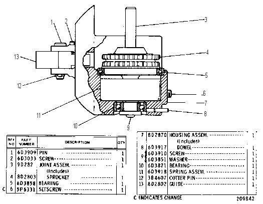 RESOLVER GP-BALL 9D2475 CAT