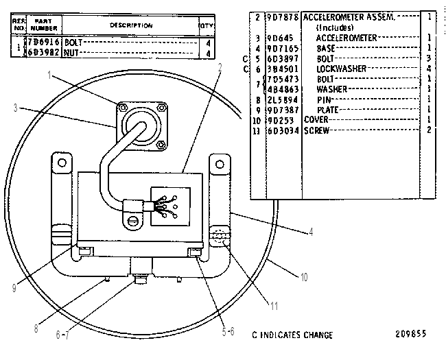 PENDULUM GROUP 9D7160 CAT