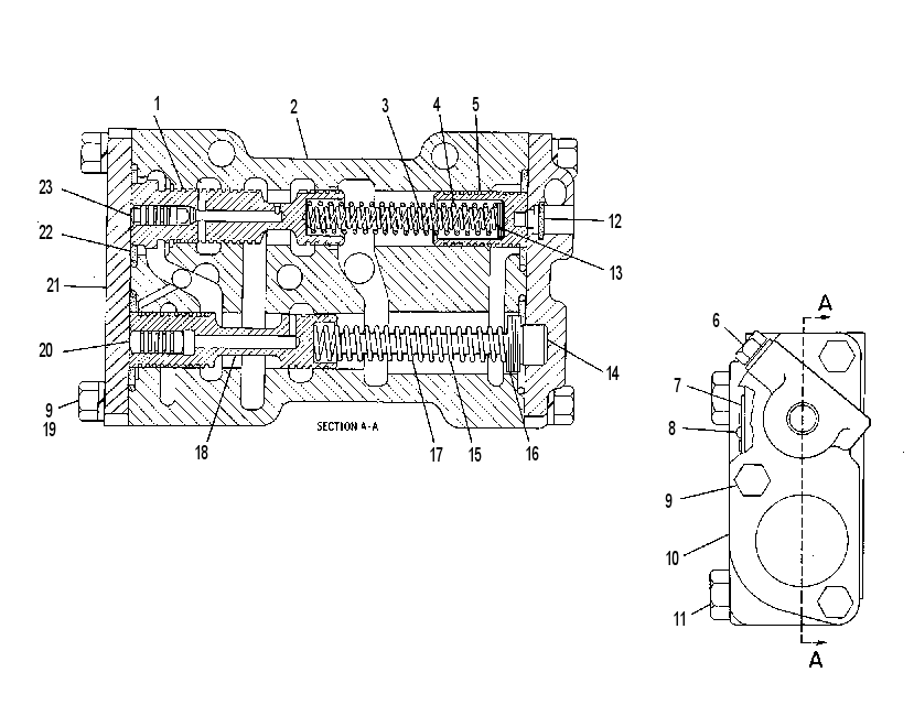 VALVE GP-SEQUENCE & PRESS CONT 6P6569 CAT