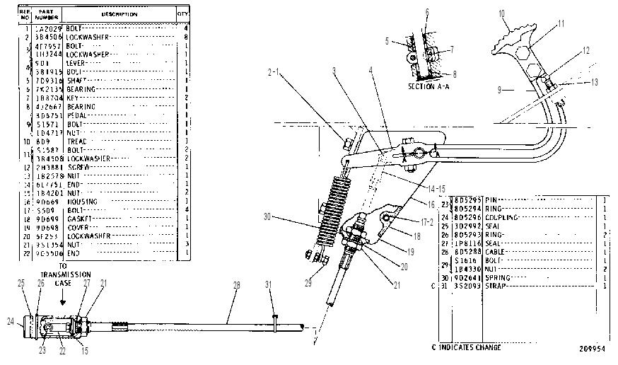 CONTROL GP-CLUTCH 8D5205 CAT