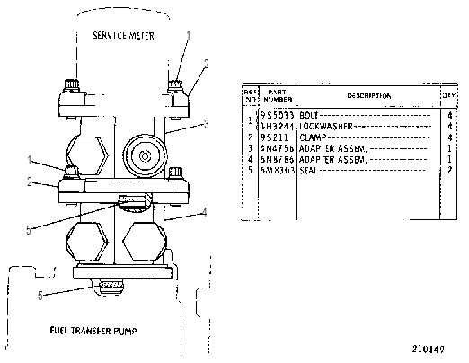Привод тахометра 6N8791 CAT