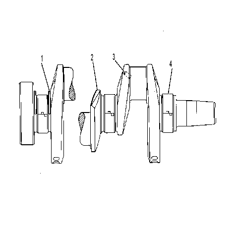 CRANKSHAFT GROUP 2P0622 CAT