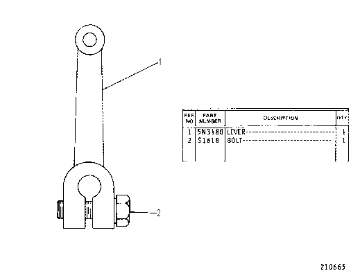 MANUAL SHUT-OFF GROUP 7N0236 CAT
