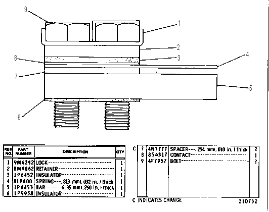 GOVERNOR TORQUE SPRING 9S3423 CAT