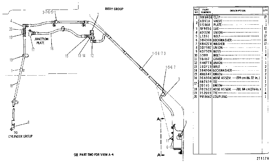 DOOR CONTROL GROUP 2G3110 CAT