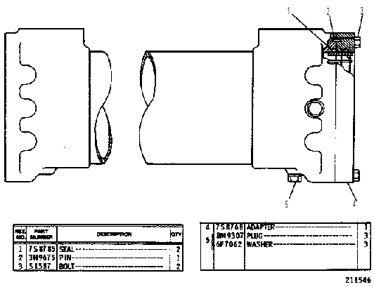 OIL COOLER CORE ASSEMBLY 6N9831 CAT