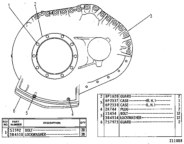CASE GP-FINAL DRIVE 8P1687 CAT