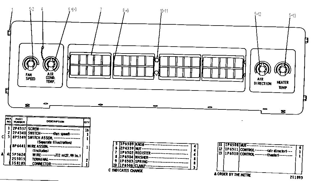 CONSOLE GP-CONTROL 1P3323 CAT