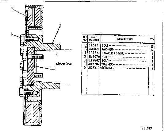 DAMPER GROUP 4N9747 CAT