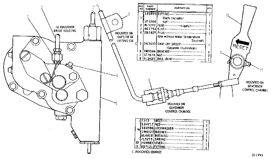 SHUT-OFF GP-SAFETY 3N2352 CAT