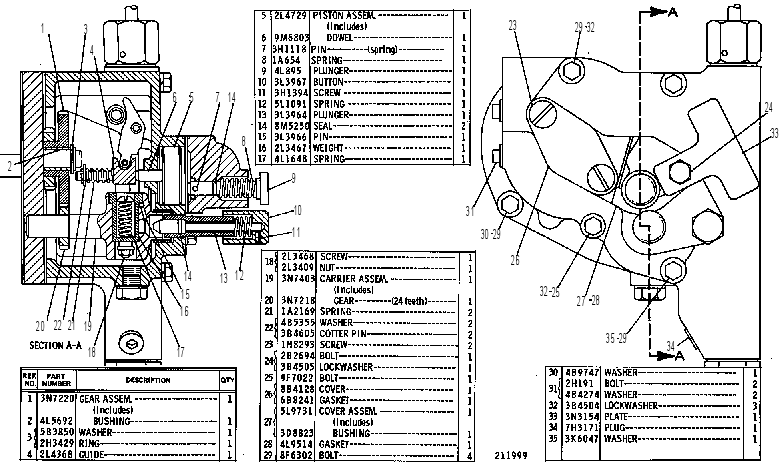 SHUT-OFF GP-MECHANICAL 5N3636 CAT