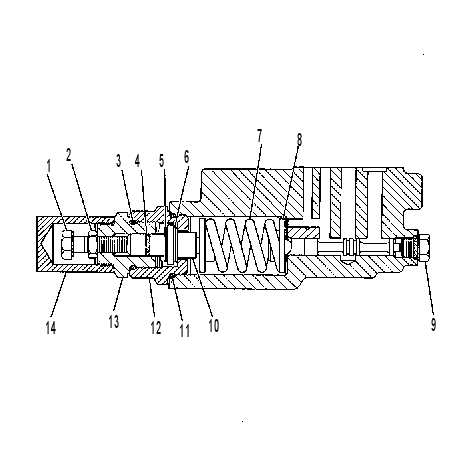 VALVE GP-SERVO 3G3844 CAT