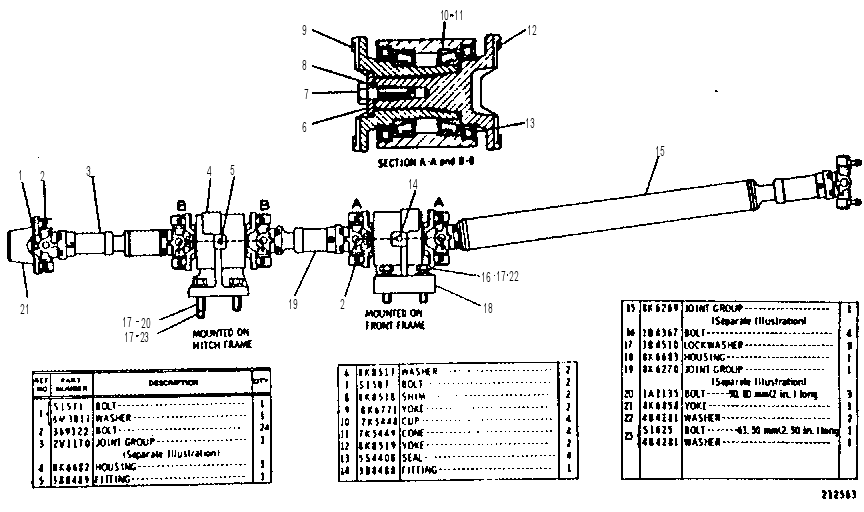 DRIVE GP-WINCH 3V1791 CAT