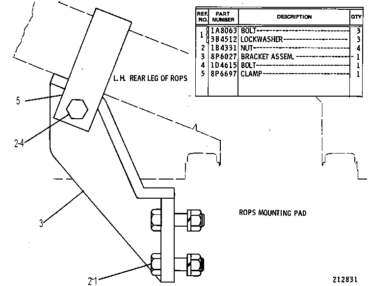 BRACE GP 8P2129 CAT