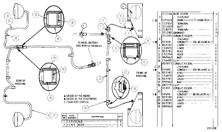 LIGHTING SYSTEM GROUP 8S8606 CAT