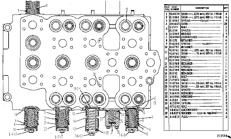 Клапан 3G1796 CAT