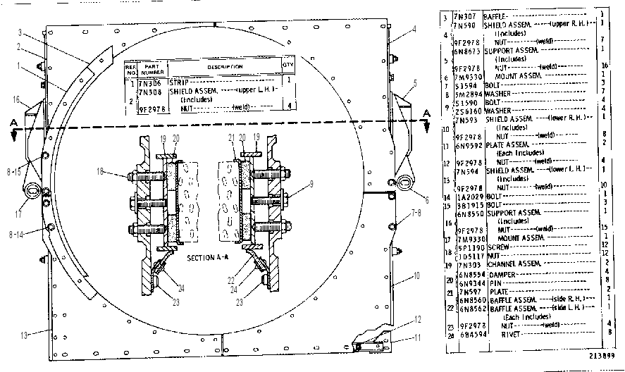 RADIATOR DAMPENING CONVERSION GROUP 7N0598 CAT
