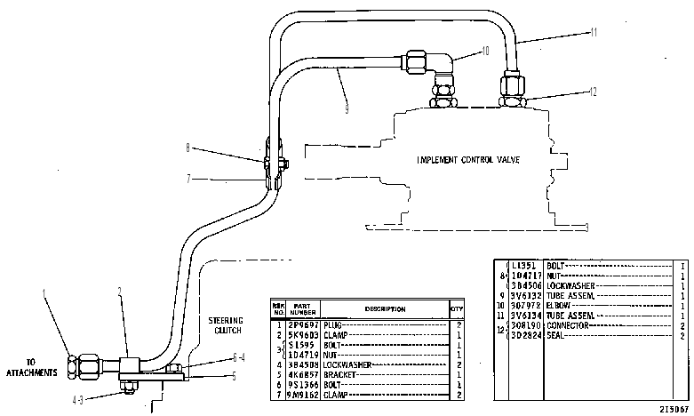LINES GP-REAR 3V6266 CAT