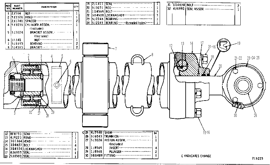 Цилиндр 3G1177 CAT