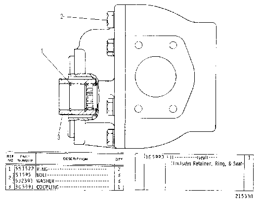 PUMP GP-AUXILIARY GEAR 9J7902 CAT