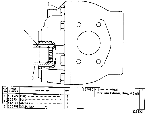 PUMP GP-AUXILIARY GEAR 9J7904 CAT