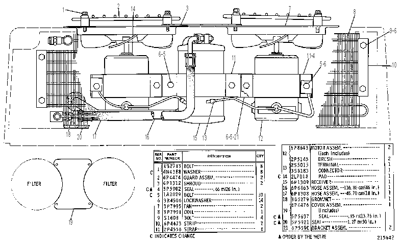 CONDENSER GP 6P7006 CAT