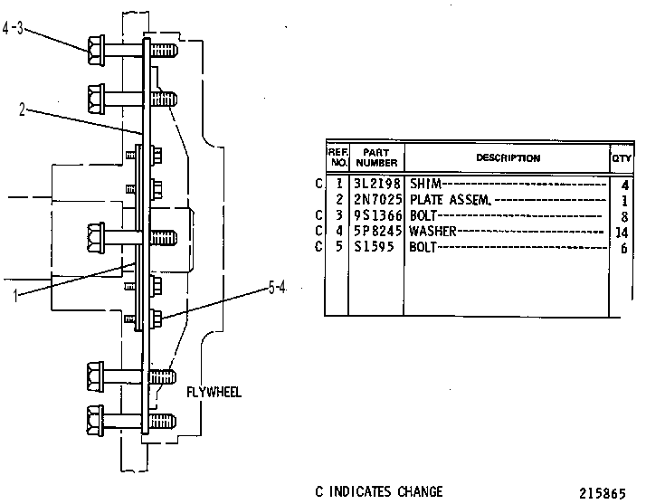 COUPLING GP-GENERATOR DRIVE 6L3916 CAT