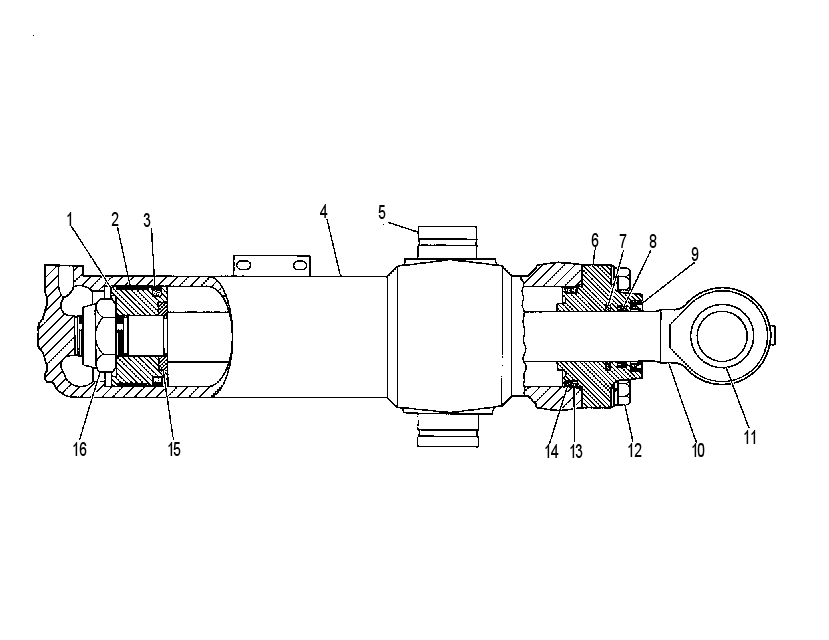 Цилиндр рыхлителя 3G5189 CAT