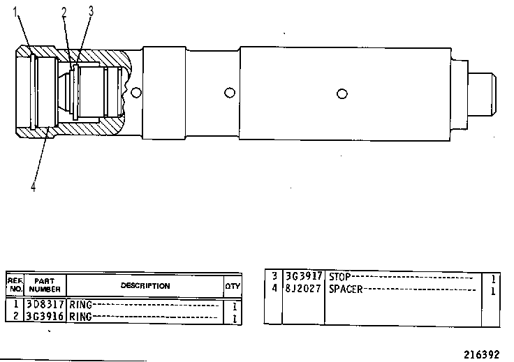 Клапан 3G3928 CAT