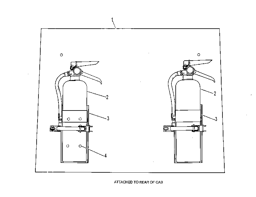 FIRE EXTINGUISHER GP 3V2170 CAT