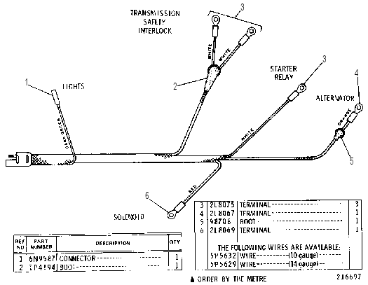 Жгут проводов 5G1104 CAT