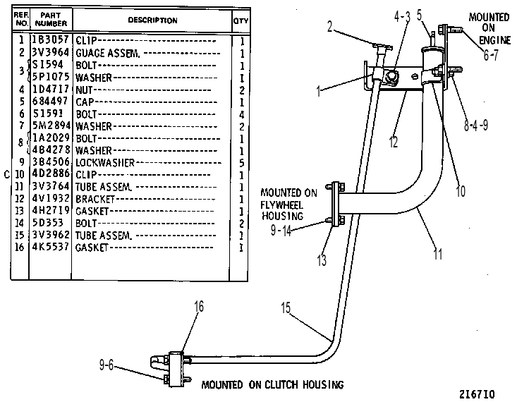 FILLER GP-FLYWHEEL CLUTCH OIL 3V3127 CAT