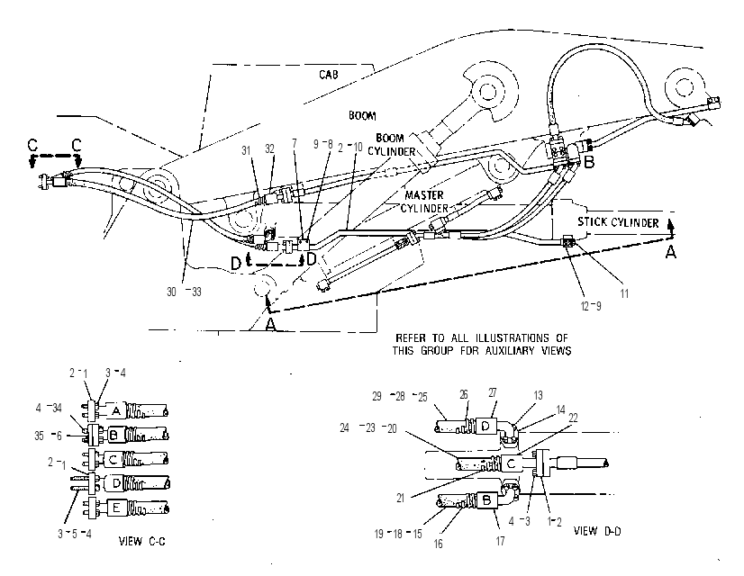 LINES GP-SHOVEL 3V8950 CAT
