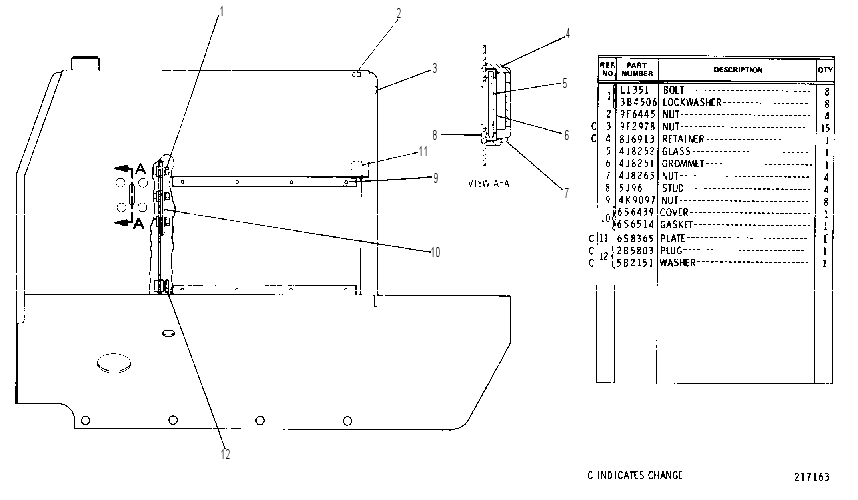 HYDRAULIC TANK GROUP 6S7208 CAT