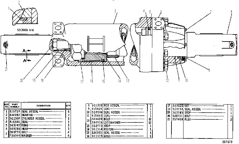 Цилиндр 3G2778 CAT