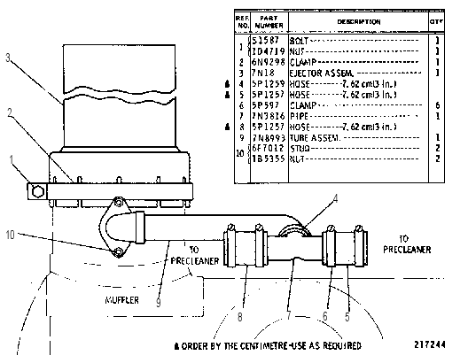 EJECTOR GROUP 6N9783 CAT