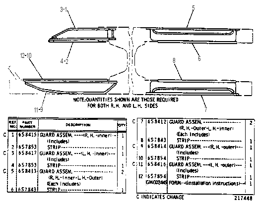 TRACK GUIDING GUARD GROUP 6S7872 CAT