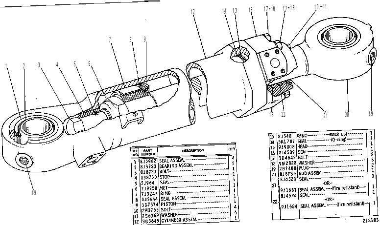Цилиндр 3G5646 CAT