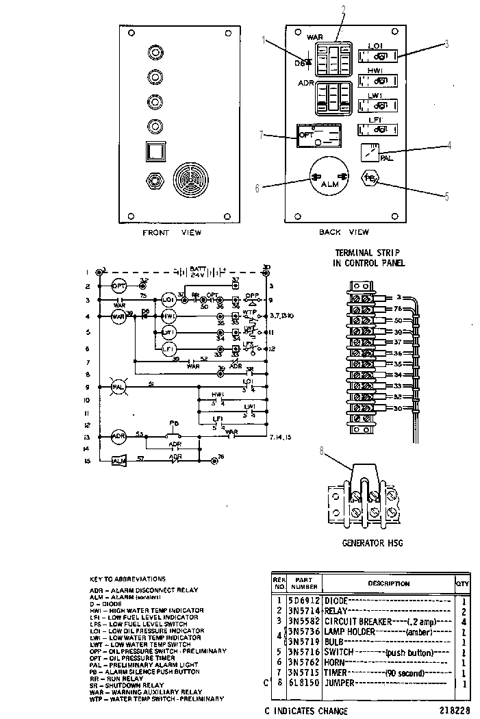 MODULE GP-PREALARM 3N5569 CAT