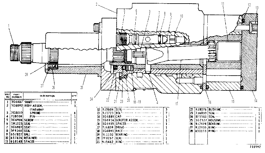Насос дозирующий 3G3896 CAT