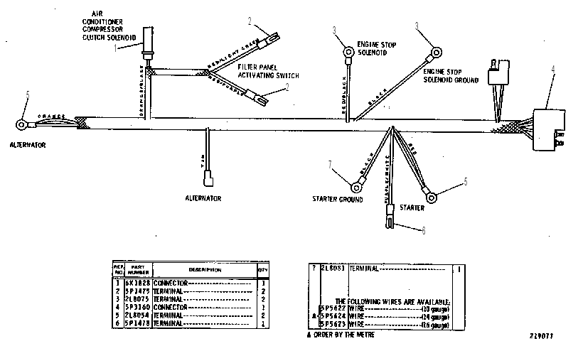 HARNESS AS-RH 4V0400 CAT