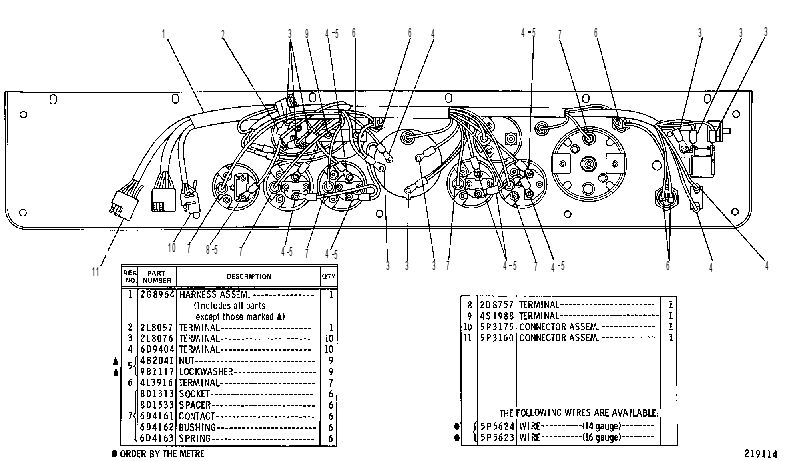 Панель приборов 6G0310 CAT