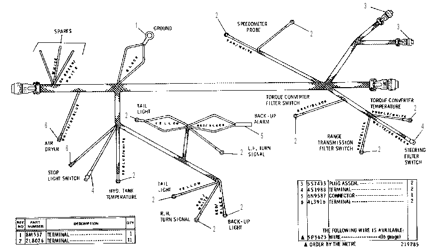 Жгут проводов 2G4041 CAT