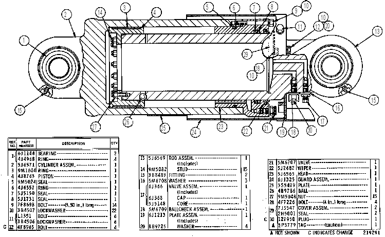 Подвеска задняя 3G0688 CAT