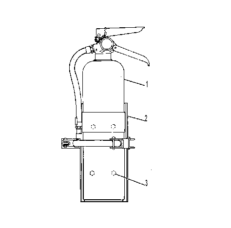 FIRE EXTINGUISHER GP 5V1281 CAT